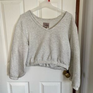 2 Harlow Cropped Sweatshirts, Size Medium